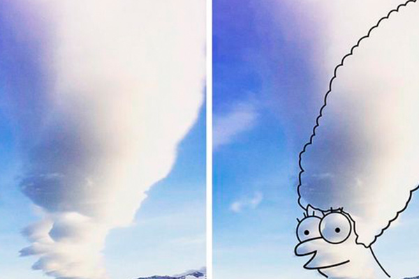 Des nuages incroyables